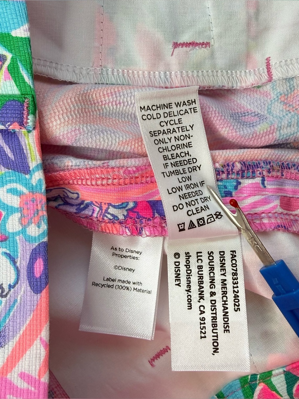 NWT Lilly Pulitzer Disney Dreamin Callaha Shorts Sz 10 Minnie Daisy Duck Flora - Picture 12 of 16